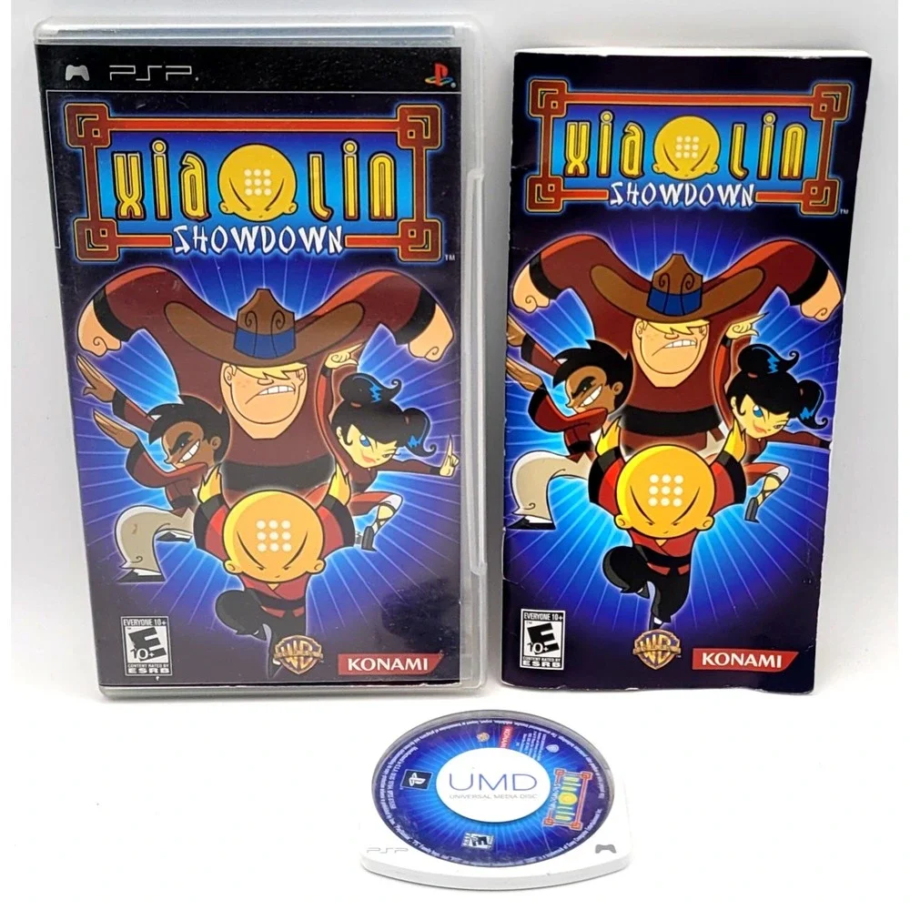 Xia Lin Showdown PSP (Sony Playstation‎ Portable, 2006) CIB COMPLETE IN BOX